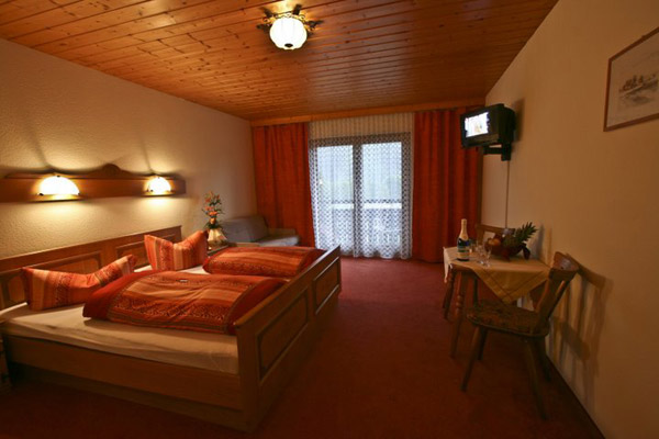 Doppelzimmer im Sportclub 