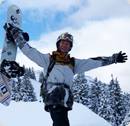 Der Snowboardcrack von Montafon