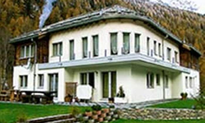 Ferienhaus Aquarell (SGF8202), Saastal, Wallis, Schweiz Aquarell (SGF8202)