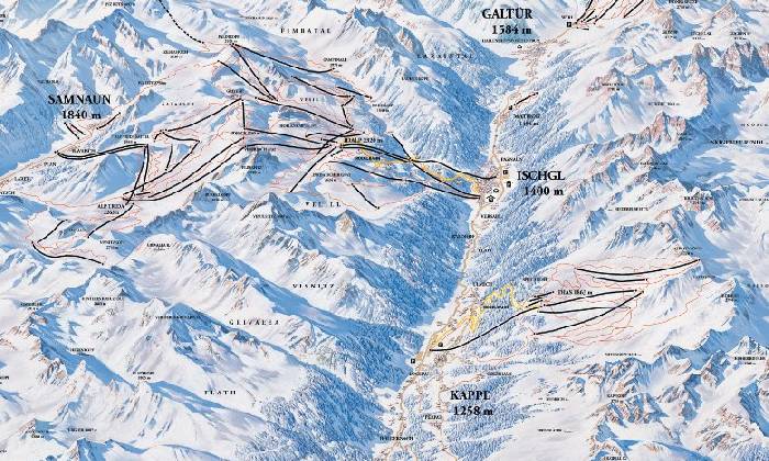 Skiregion Ischgl-Samnaun: Ferienwohnungen Mitten in Ischgl (Ischgl-1) Ischgl-1
