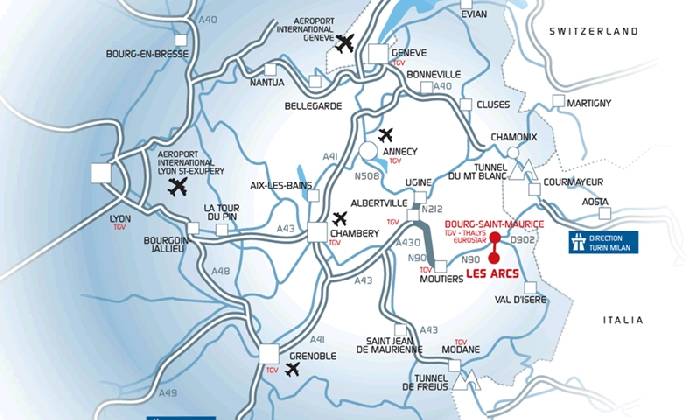Appartements Les Chalets de Wengen in Les Coches - La Plagne für 4 - 8 Personen La Plagne / Les Coches - Les Chalets de Wengen